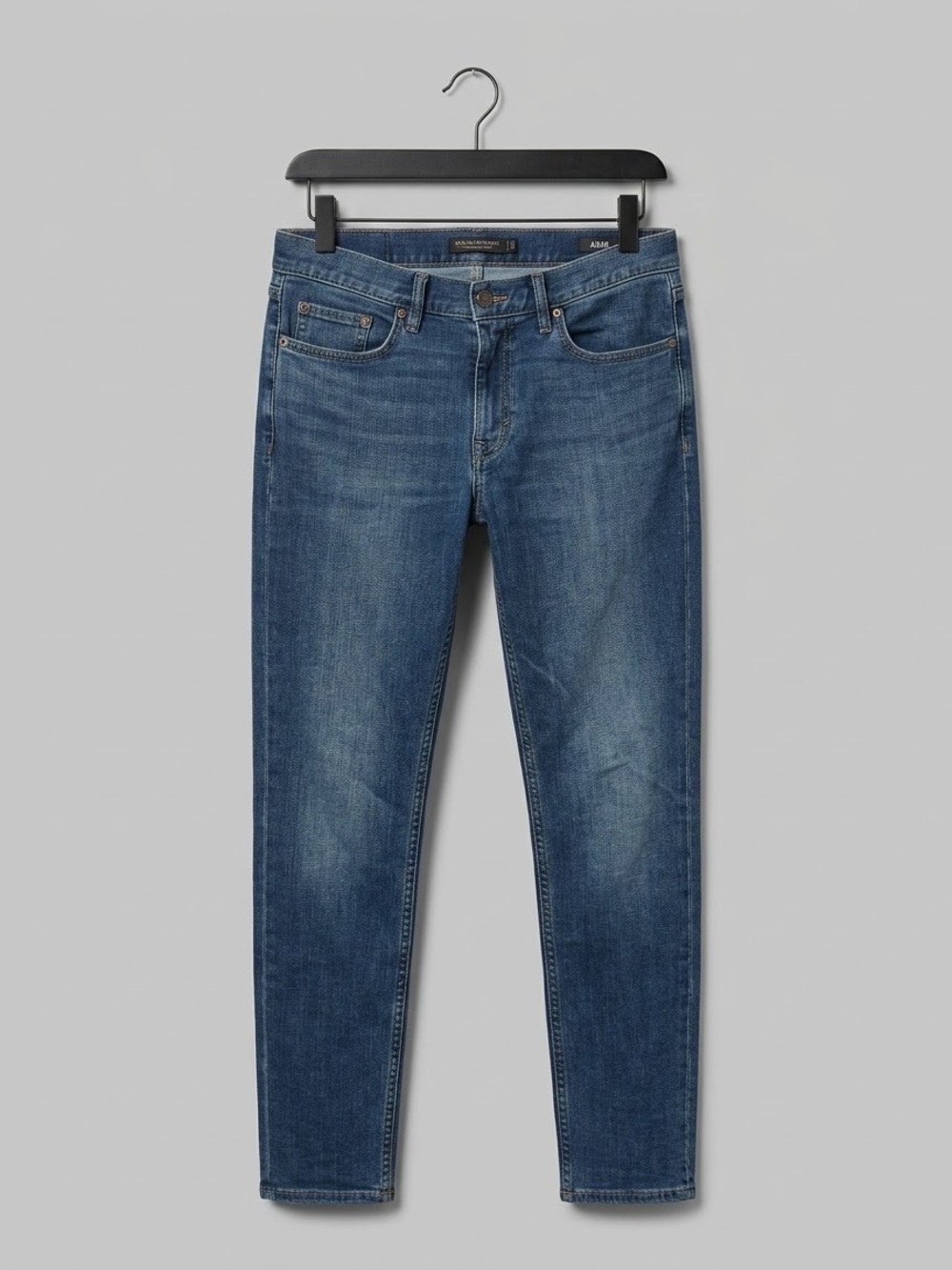 Men’s Banana Republic Blue Stretch Straight Denim Jeans Size 31 x 32